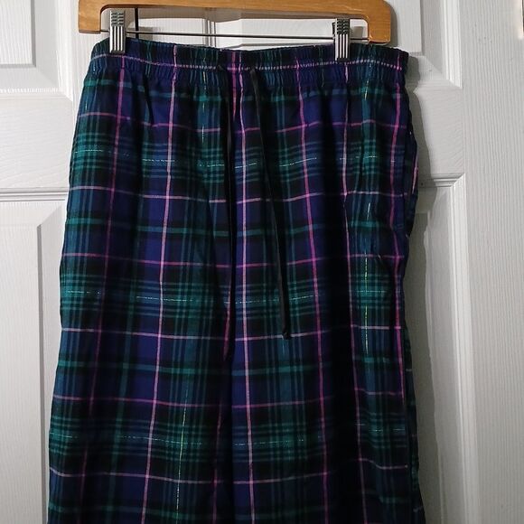 Victoria's  Secret plaid 3pc pajama shirt and pants Set Sz M/L NWOT - Picture 9 of 15